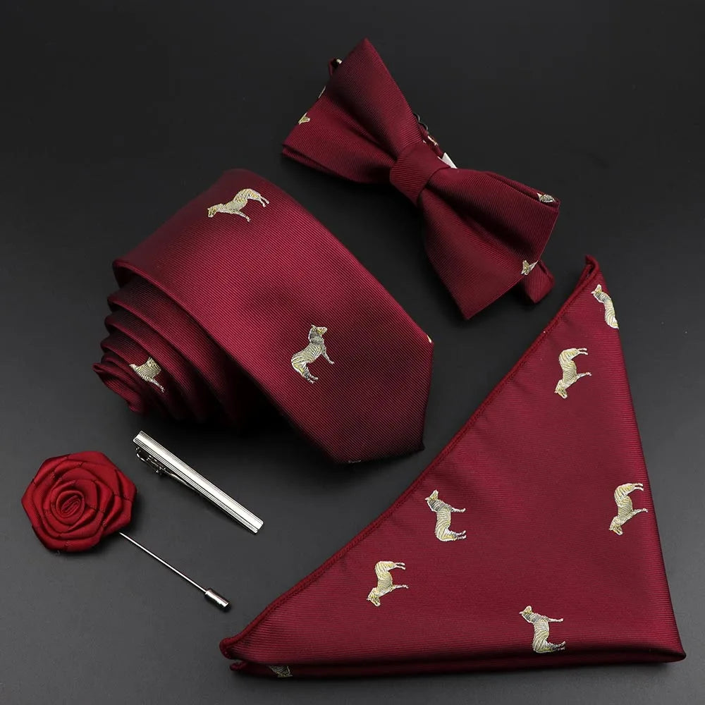 Luxury Silk Tie & Bowtie Set
