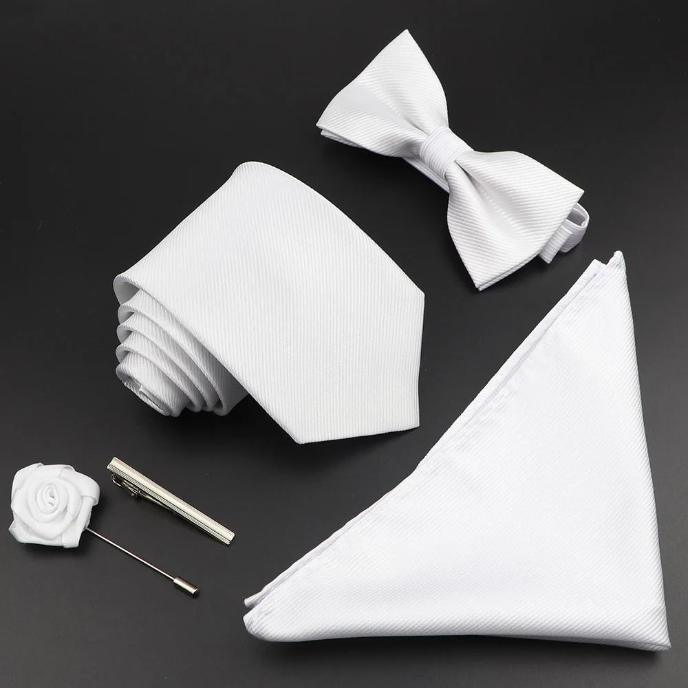 Luxury Silk Tie & Bowtie Set