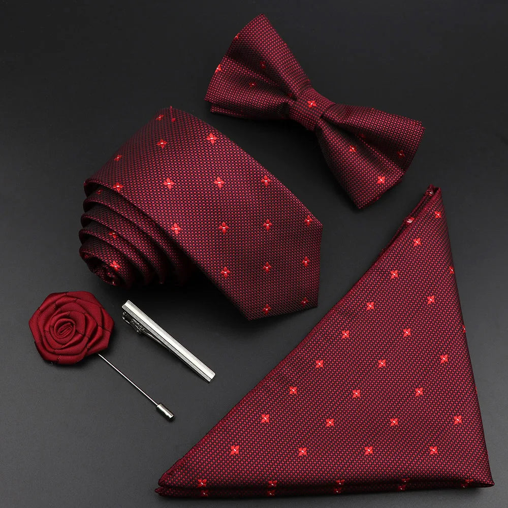 Luxury Silk Tie & Bowtie Set