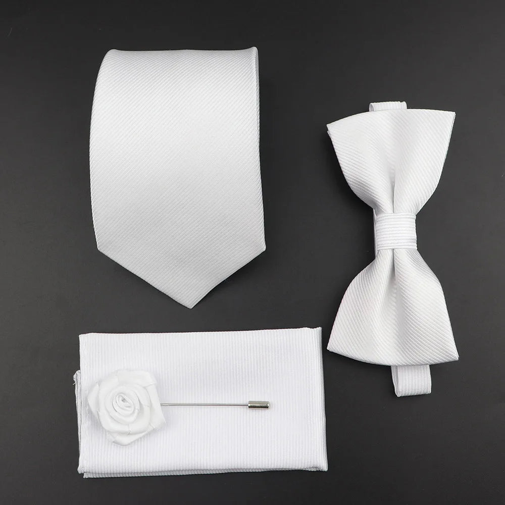 Luxury Silk Tie & Bowtie Set