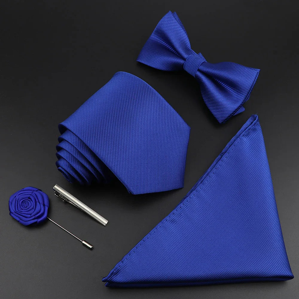 Luxury Silk Tie & Bowtie Set