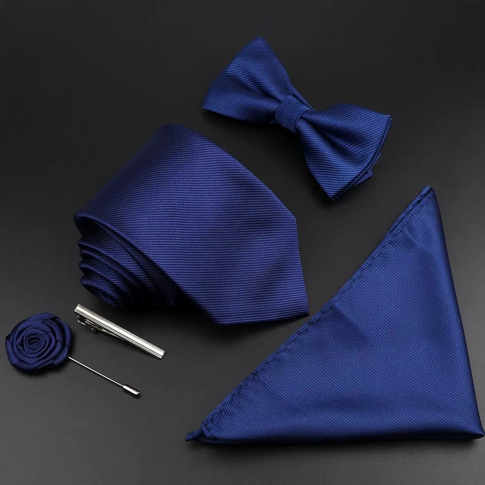Luxury Silk Tie & Bowtie Set