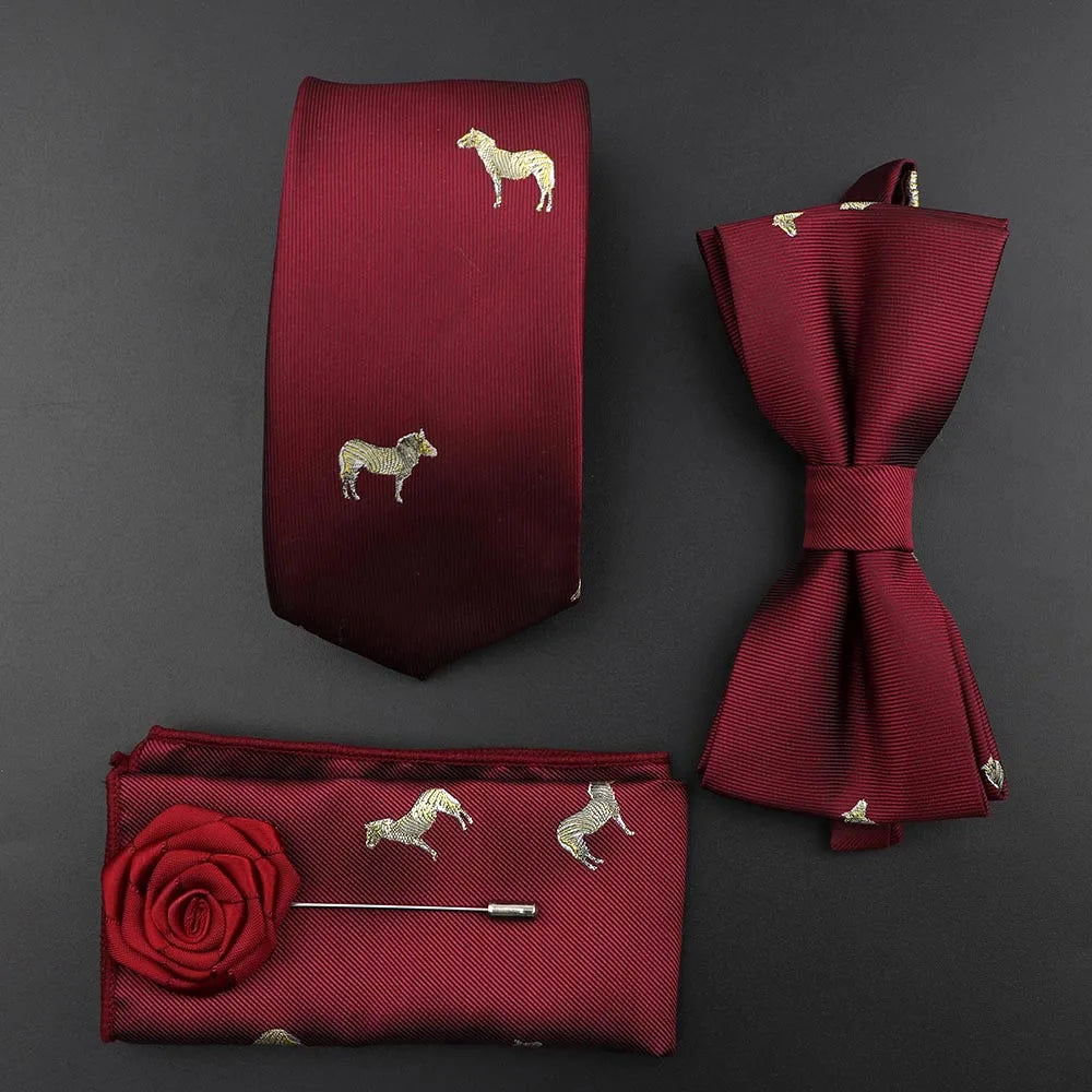 Luxury Silk Tie & Bowtie Set
