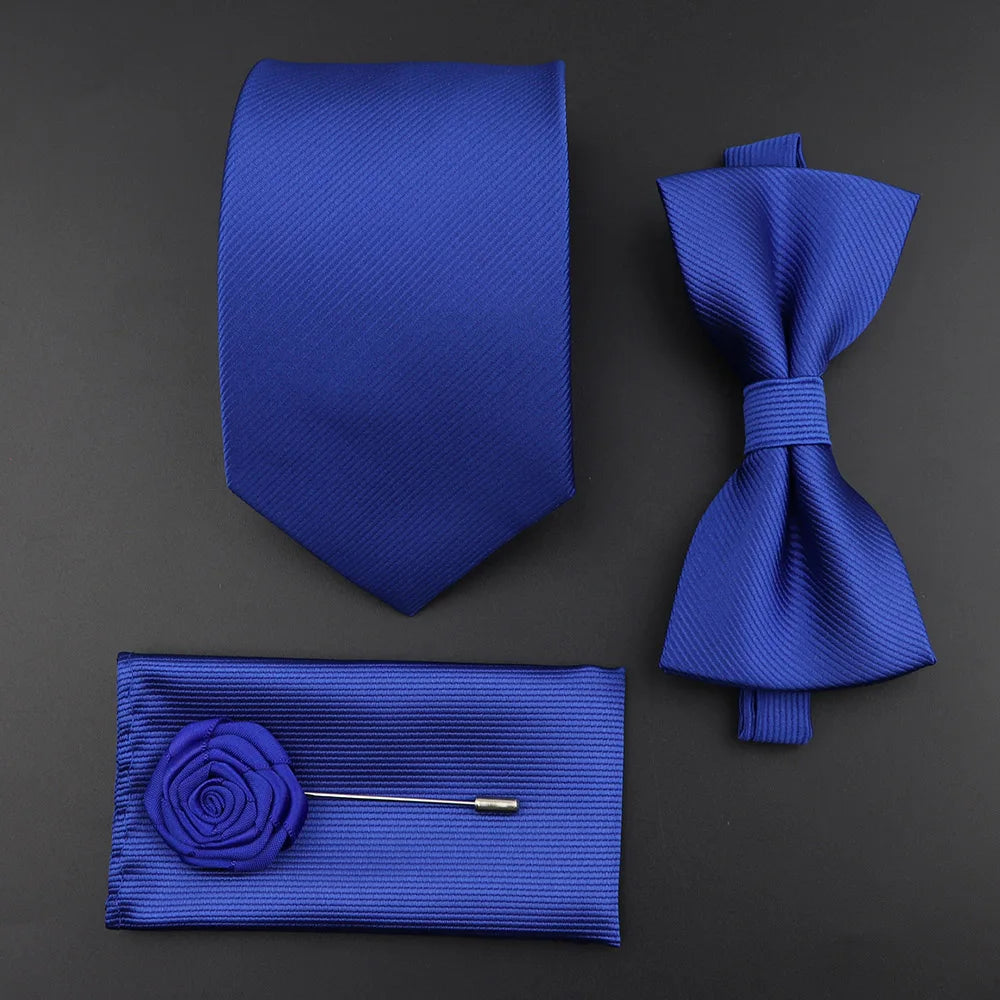 Luxury Silk Tie & Bowtie Set