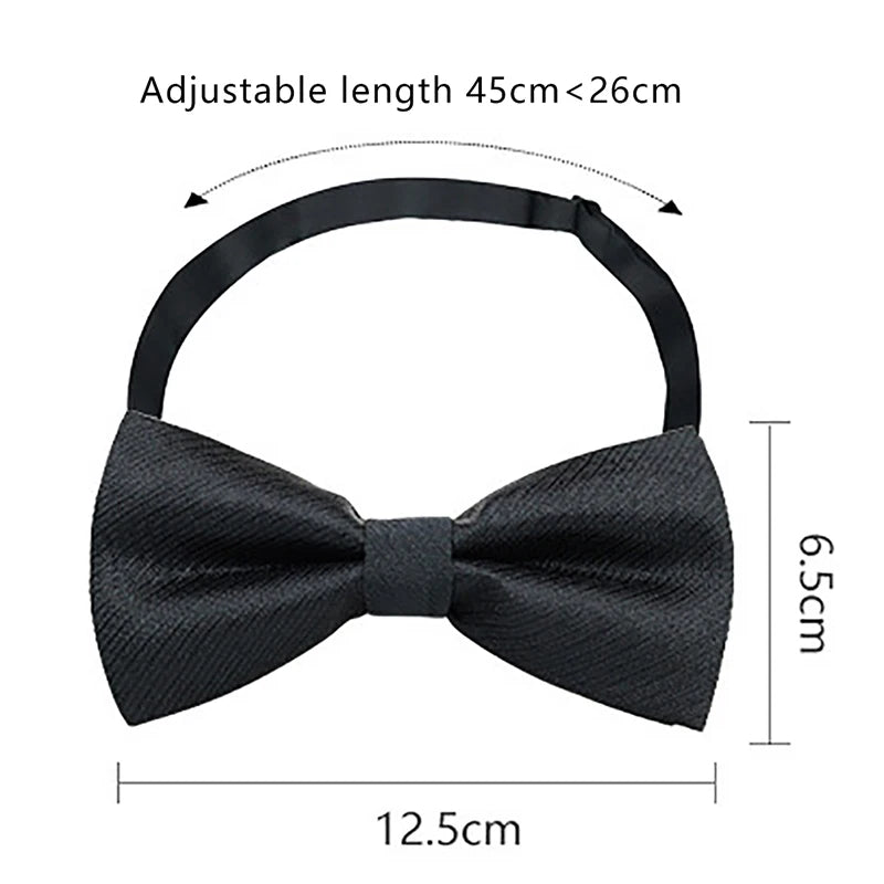 Men’s Classic Black Bow Tie