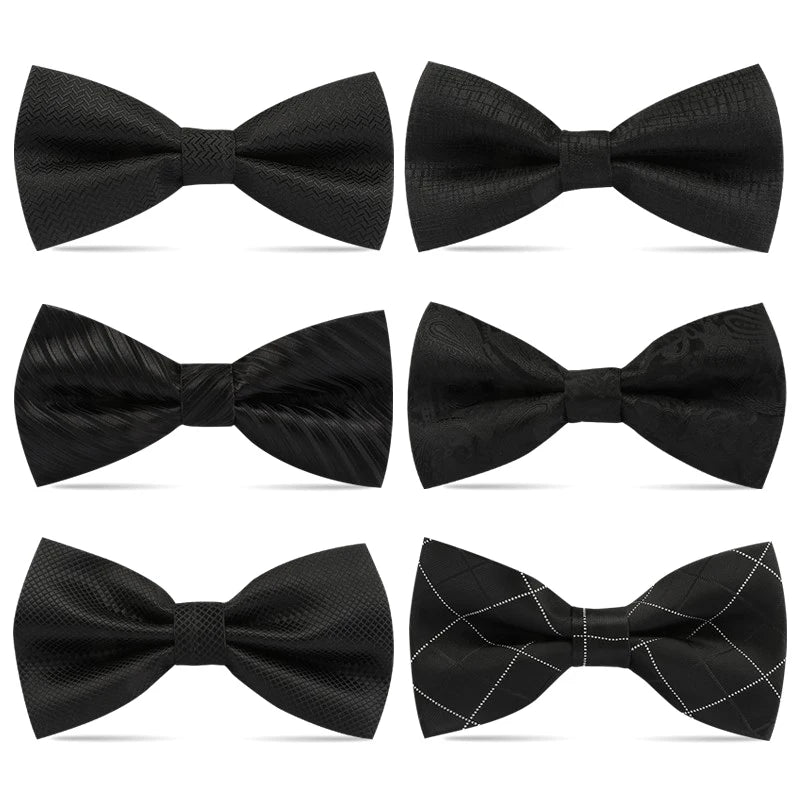 Men’s Classic Black Bow Tie