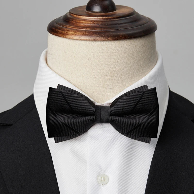 Men’s Classic Black Bow Tie